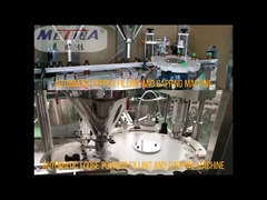 গোলমরিচ মরিচ গুঁড়া ফিলিং এবং ক্যাপিং মেশিন 15BPM - 60BPM