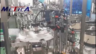 অটো পারফিউম স্প্রেয়ার ফিলিং ক্যাপিং বক্সিং মেশিন