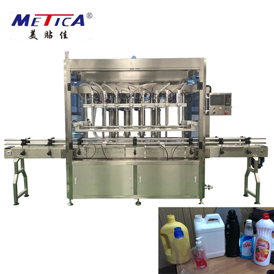 1 - 5L সম্পূর্ণ স্বয়ংক্রিয় বোতল ফিলিং মেশিন পেস্ট লিকুইড বোতল মেশিন 2000 BPH