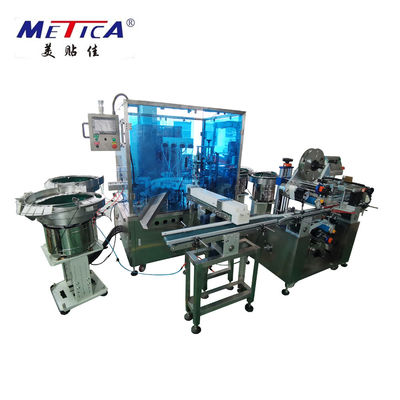 OEM মনোব্লক ফিলিং এবং ক্যাপিং মেশিন 2000-3000BPH ক্যাপাসিটি