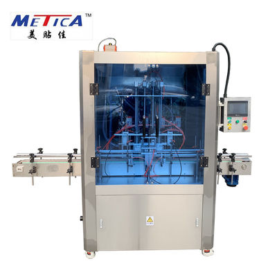 500ml হ্যান্ড স্যানিটাইজার বোতল ভর্তি মেশিন 50Hz 60Hz PLC কন্ট্রোল