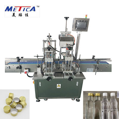 0.6MPa প্লাস্টিকের বোতল স্ক্রু ক্যাপিং মেশিন OEM ODM সমর্থিত